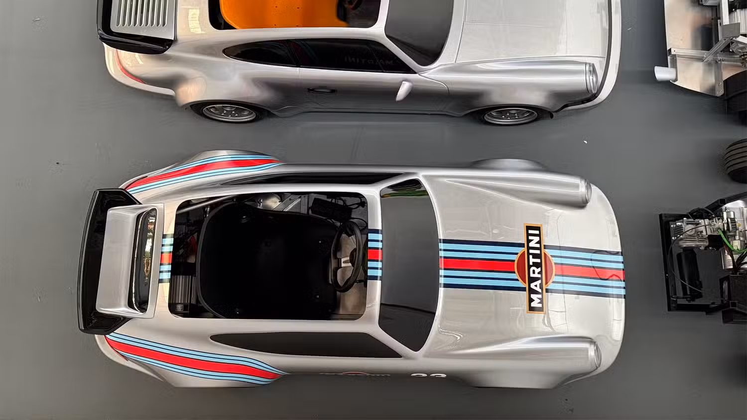 Porsche 964-style kart