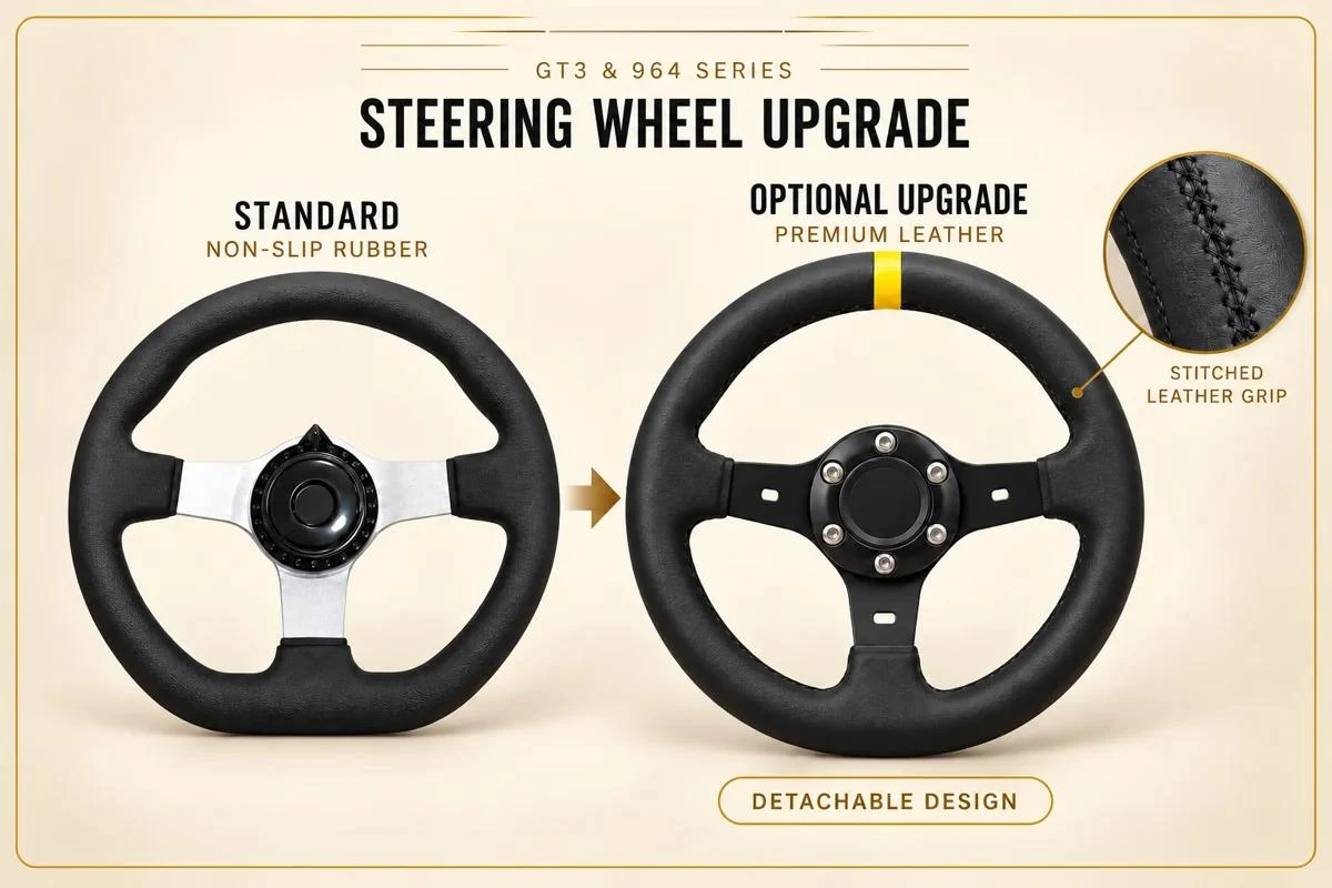 Leather Steering Wheel