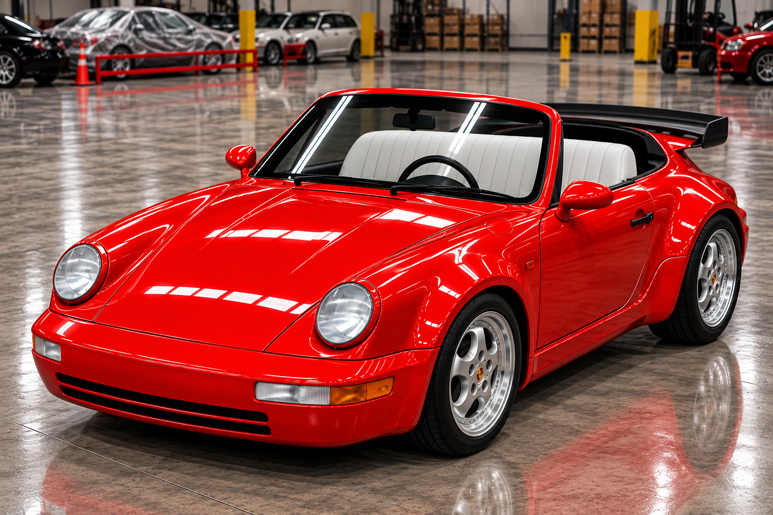 Crimson classic kart